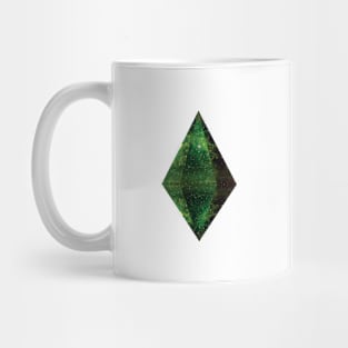 Ethereum Green stone logo Mug